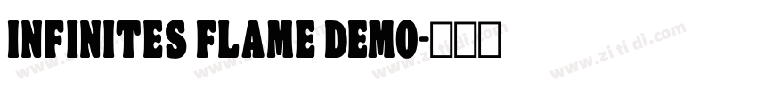 Infinites Flame DEMO字体转换